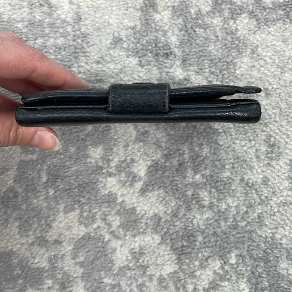 Chanel Caviar Skin Black Leather CC Bifold Compact Wallet Luxury Designer - Picture 6 of 17